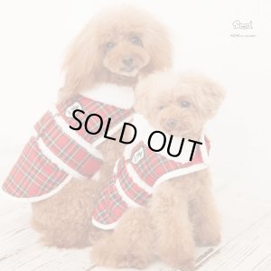 画像2: イージーチェック　コート　【レッド】