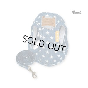 画像1: ソフトフェザーハーネス　デニムスター