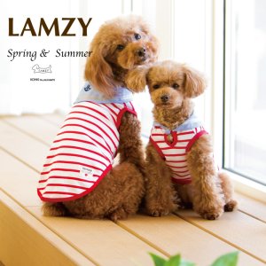 画像1: マリンバンダナタンク【レッド】