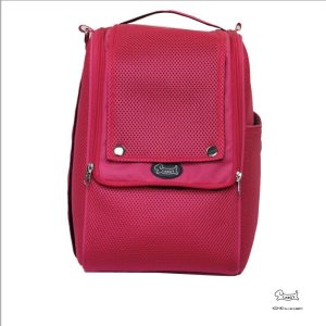 画像4: 軽量メッシュキャリー【ピンク】