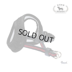 画像2: ソフトフェザーハーネス　ストライプ【ブラック】