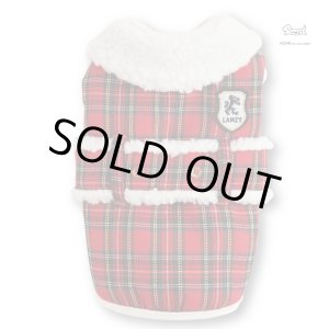 画像: イージーチェック　コート　【レッド】