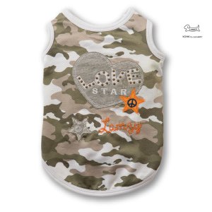 画像: 迷彩スタッズタンク【迷彩柄】