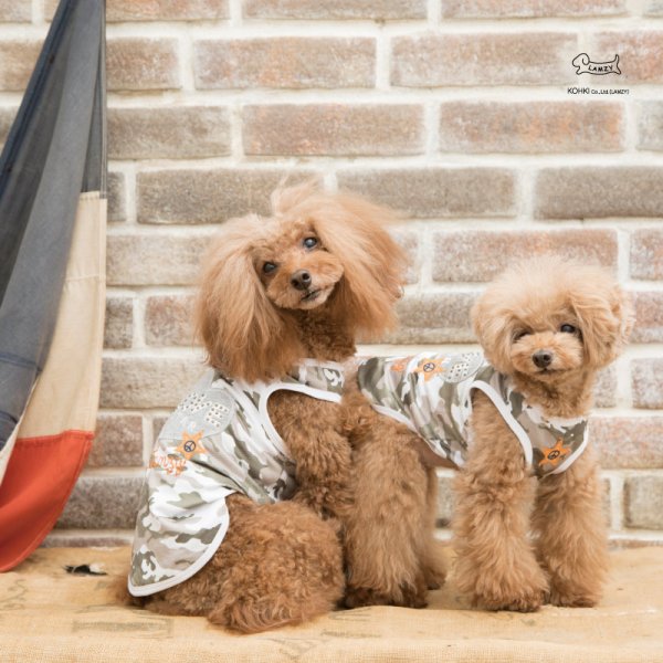 画像3: 迷彩スタッズタンク【迷彩柄】 (3)