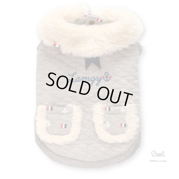 画像1: フレンチ　アウター　【グレー】 (1)