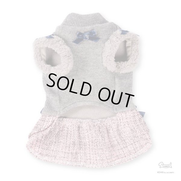 画像2: リボン　ファー　ワンピース (2)