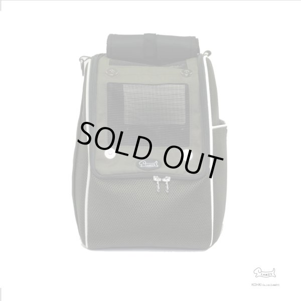 画像3: 軽量メッシュキャリ【カーキ】 (3)