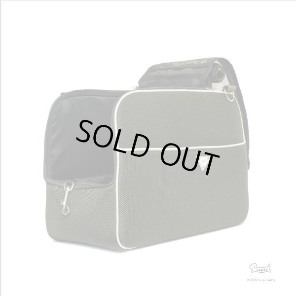 画像4: 軽量メッシュキャリ【カーキ】 (4)