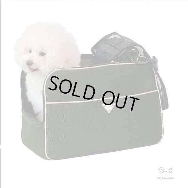 画像6: 軽量メッシュキャリ【カーキ】 (6)