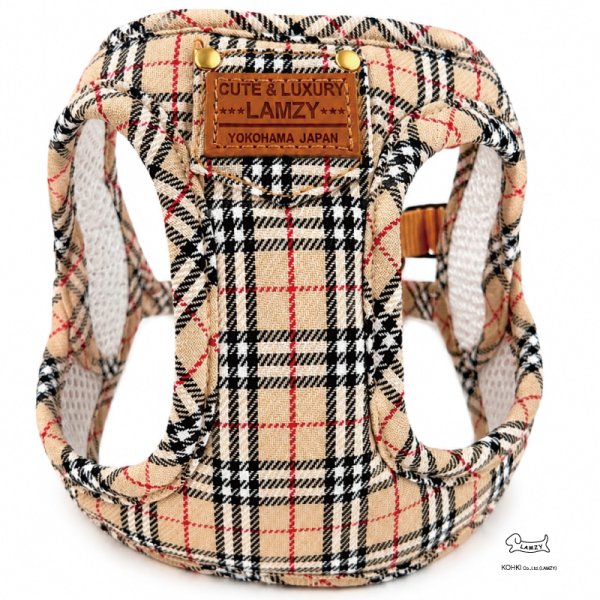 画像1: ソフトフェザーハーネスポケットタータン (1)